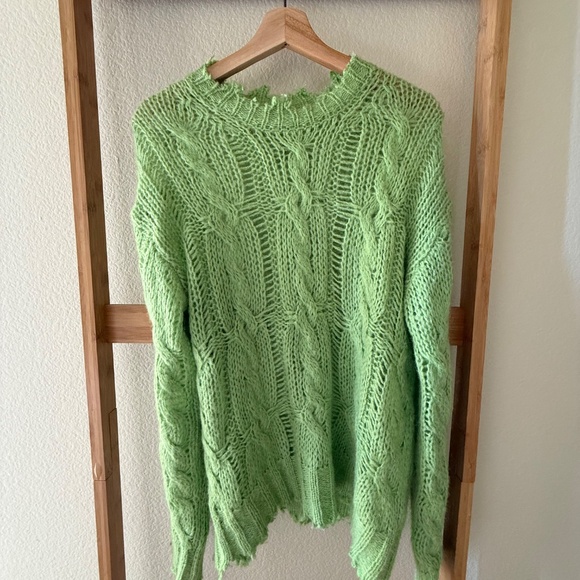 Acne Studios Green Mohair  Size: 170/84A (approx. S/M) Made in Italy - Picture 3 of 11